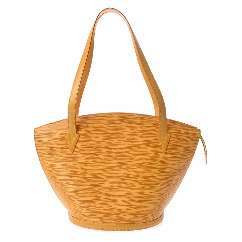 LOUIS VUITTON Epi Saint Jacques Shopping Tassili Yellow Leather Shoulder Bag